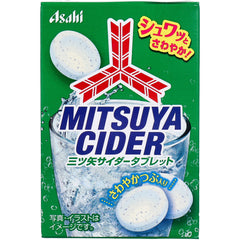 日本包税直发 Asahi 三矢汽水泡腾片 27g 碳酸风味咀嚼片 清爽汽水糖 18粒