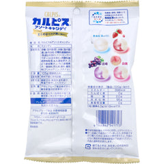 日本包税直发 Asahi Calpis 可尔必思综合水果糖 105g 4种口味混合 牛奶乳酸菌糖果