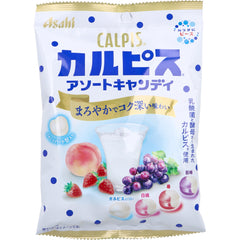 日本包税直发 Asahi Calpis 可尔必思综合水果糖 105g 4种口味混合 牛奶乳酸菌糖果