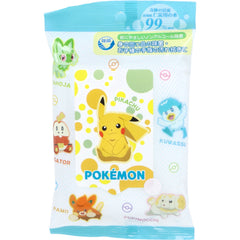 日本包税直发(Pokémon)宝可梦99%纯水无酒精除菌湿巾 20抽 儿童温和清洁湿纸巾