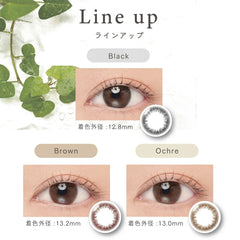 日本直邮-ARITIRAL&38%日抛美瞳/隐形眼镜-10片装-DIA14.0mm | BC8.6mm | 含水率38.0%
