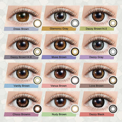 日本直邮-Mirage月抛美瞳/隐形眼镜-2片装-DIA14.8mm | BC 8.8mm | 含水率38.0%
