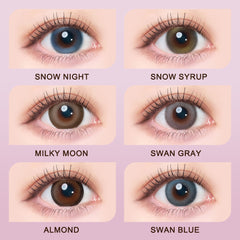 日本直邮-Bambi Series 1Day Vintage 月抛美瞳/隐形眼镜-2片装-DIA14.5/15.0mm | BC 8.6mm | 含水率38.0%