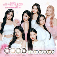 【日本美瞳/日本直邮】a-eye 1day 日抛 1盒10枚 14.0mm 14.5mm BABYMONSTER Refrear 含水率47.0% BC8.7mm