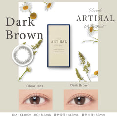 【日本美瞳/日本直邮】 artiral 【1箱6枚入り】 2week 双周抛 14.0mm 含水38% 防紫外线