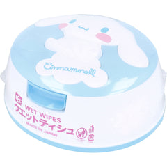 日本包税直发 Sanrio 大耳狗 Cinnamoroll 湿纸巾盒套装 99.9%纯水湿巾80抽 可重复补充