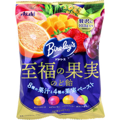日本包税直发 Asahi Bireley’s 百利果园 至福果实润喉糖 103g 8种水果混合口味 含维生素C
