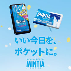 日本直邮-ASAHI MINTIA 清凉水感薄荷糖 50粒装 AQUA SPARK
