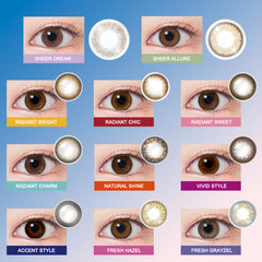 日本直邮-1-DAY ACUVUE DEFINE MOIST近视日抛美瞳/隐形眼镜-10片装-DIA14.2mm | BC8.5mm | 含水率58.0%