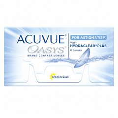 日本直邮-ACUVUE OASYS Toric 散光专用 双周美瞳/隐形眼镜-6片装-安视优 透明片 DIA14.5mm | /BC8.6mm | 含水率38%