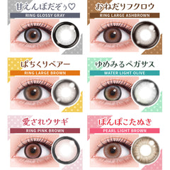 日本直邮-Flurry日抛美瞳/隐形眼镜-10片装-DIA14.5/15.0mm | BC8.6mm | 低含水58.0％