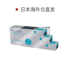 日本直邮-1-DAY ACUVUE Oasys近视日抛隐形眼镜-90片装-DIA14.3mm | BC8.5/9.0mm | 含水率38.0%