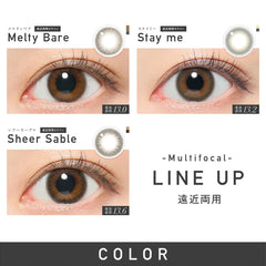 日本直邮-Revia近视老花日抛美瞳/隐形眼镜-10片装-DIA14.2mm | BC8.5mm | 含水率58.0%