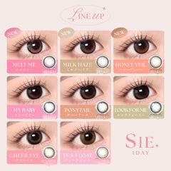 日本直邮-SIE日抛美瞳/隐形眼镜-10片装-DIA14.0/14.5mm | BC8.7mm | 含水率47.0%