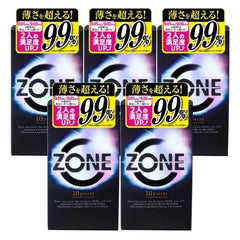 日本直发 JEX捷古斯ZONE系列避孕 持久润滑10只装0.02mm超薄安全套 零感避孕套 condoms